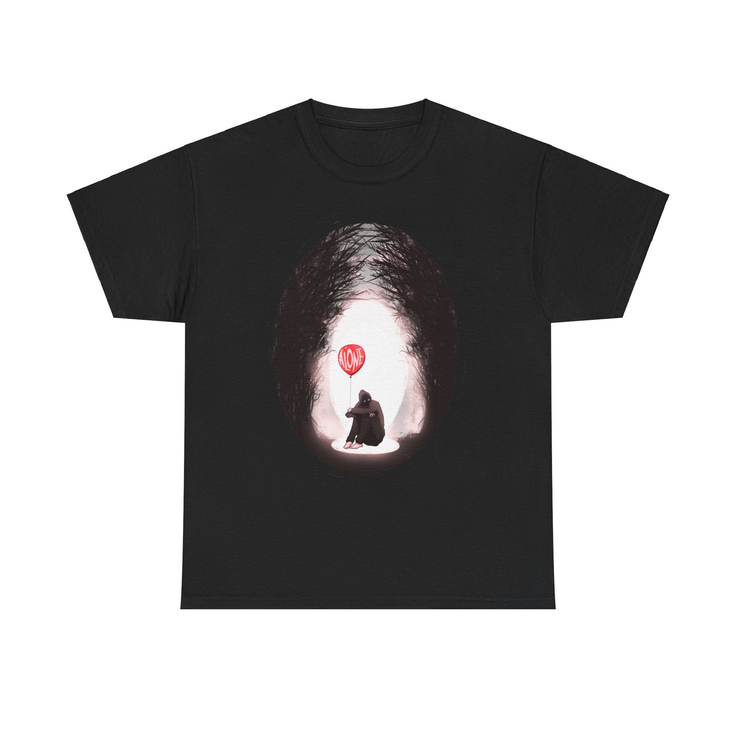 Forever Alone Unisex Heavy Cotton Tee