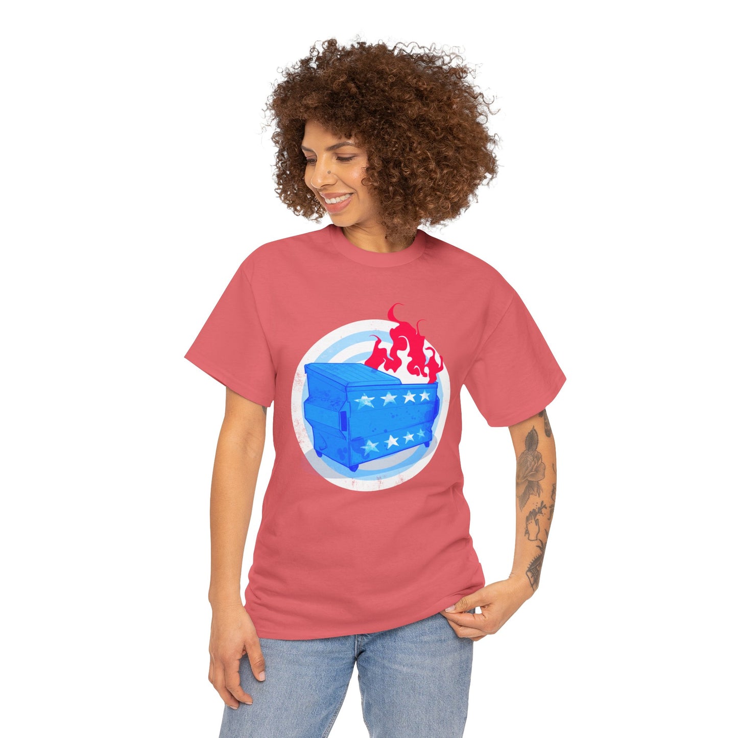 American Dumpster Firre Unisex Heavy Cotton Tee