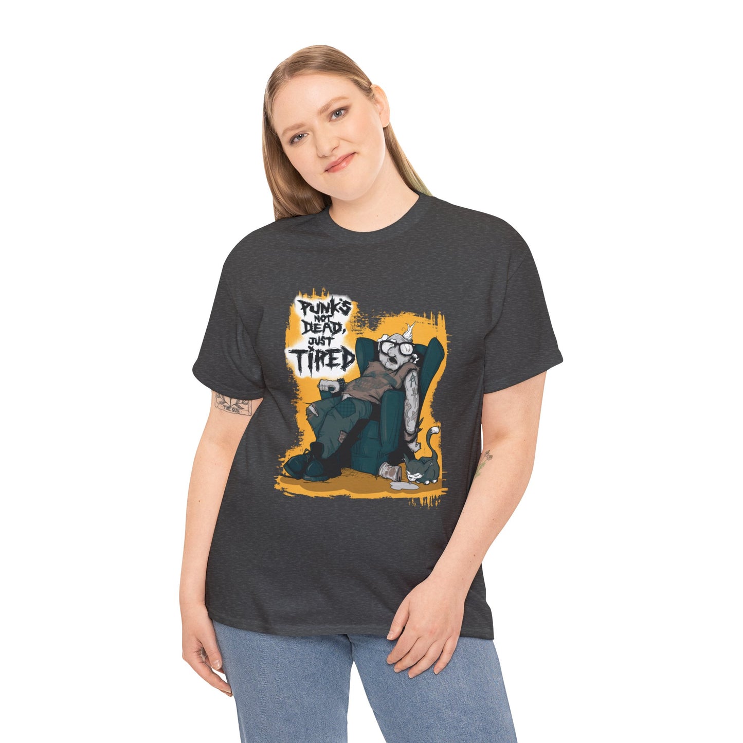 Old Punk Unisex Heavy Cotton Tee