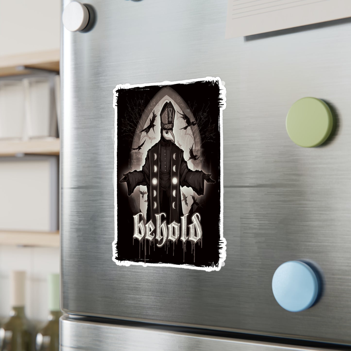 Behold Kiss-Cut Vinyl Decal