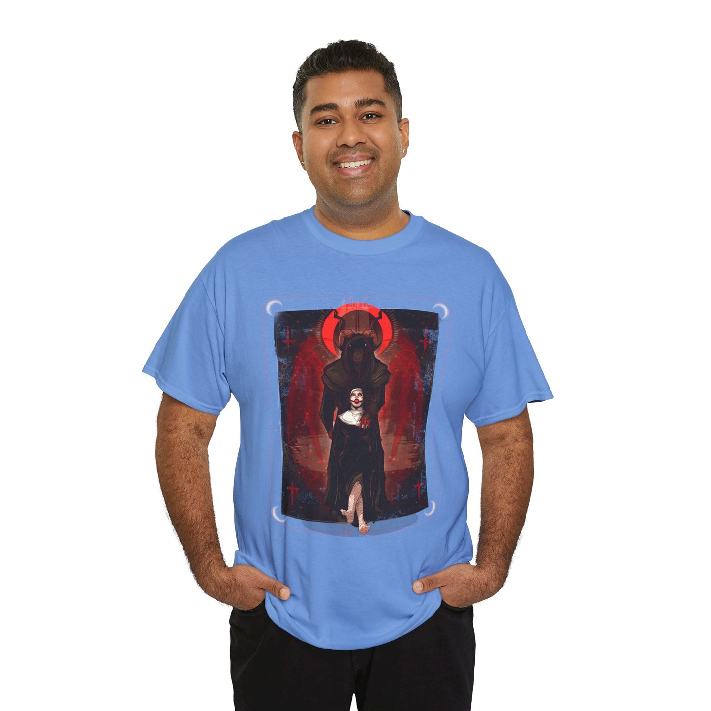 Today Satan Unisex Heavy Cotton Tee