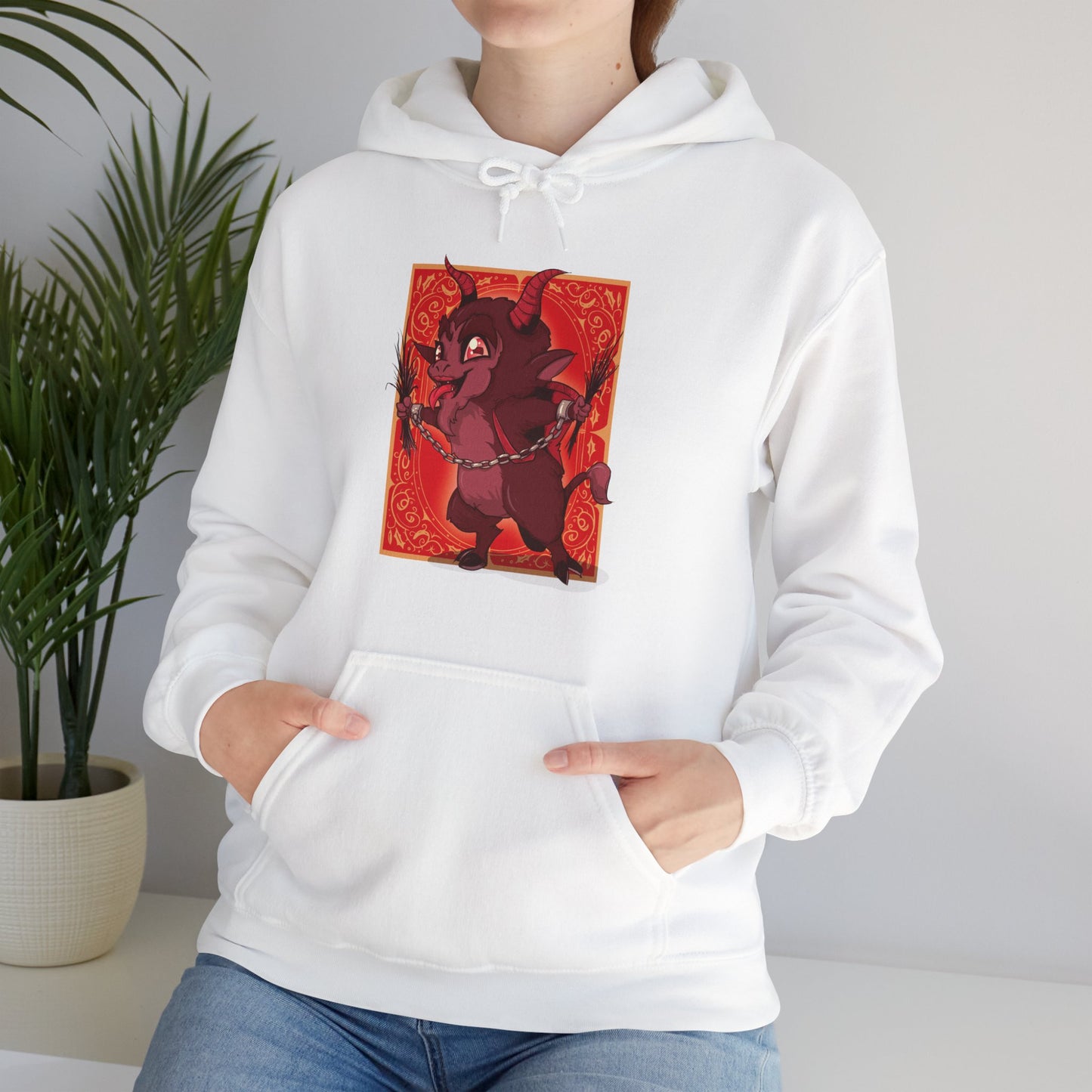 Lil Krampus Unisex Heavy Blend Hooded Sweatshirt