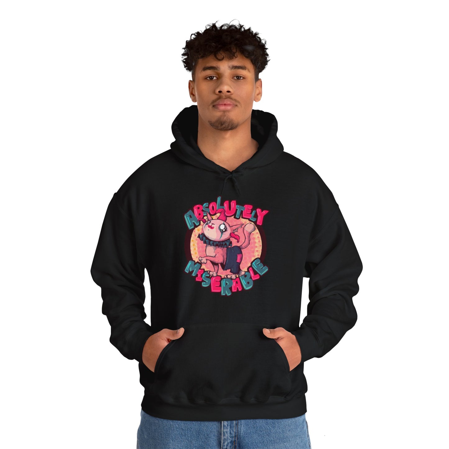Absolutely Miserable Unisex Heavy Blend Hooded Sweatshirt