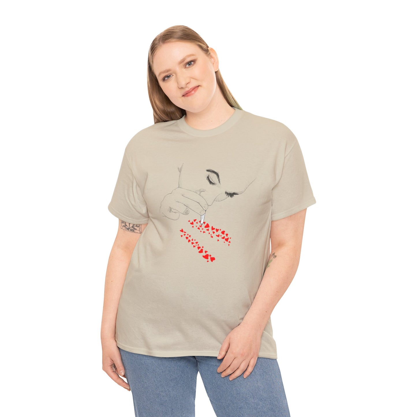 Love Addict Unisex Heavy Cotton Tee