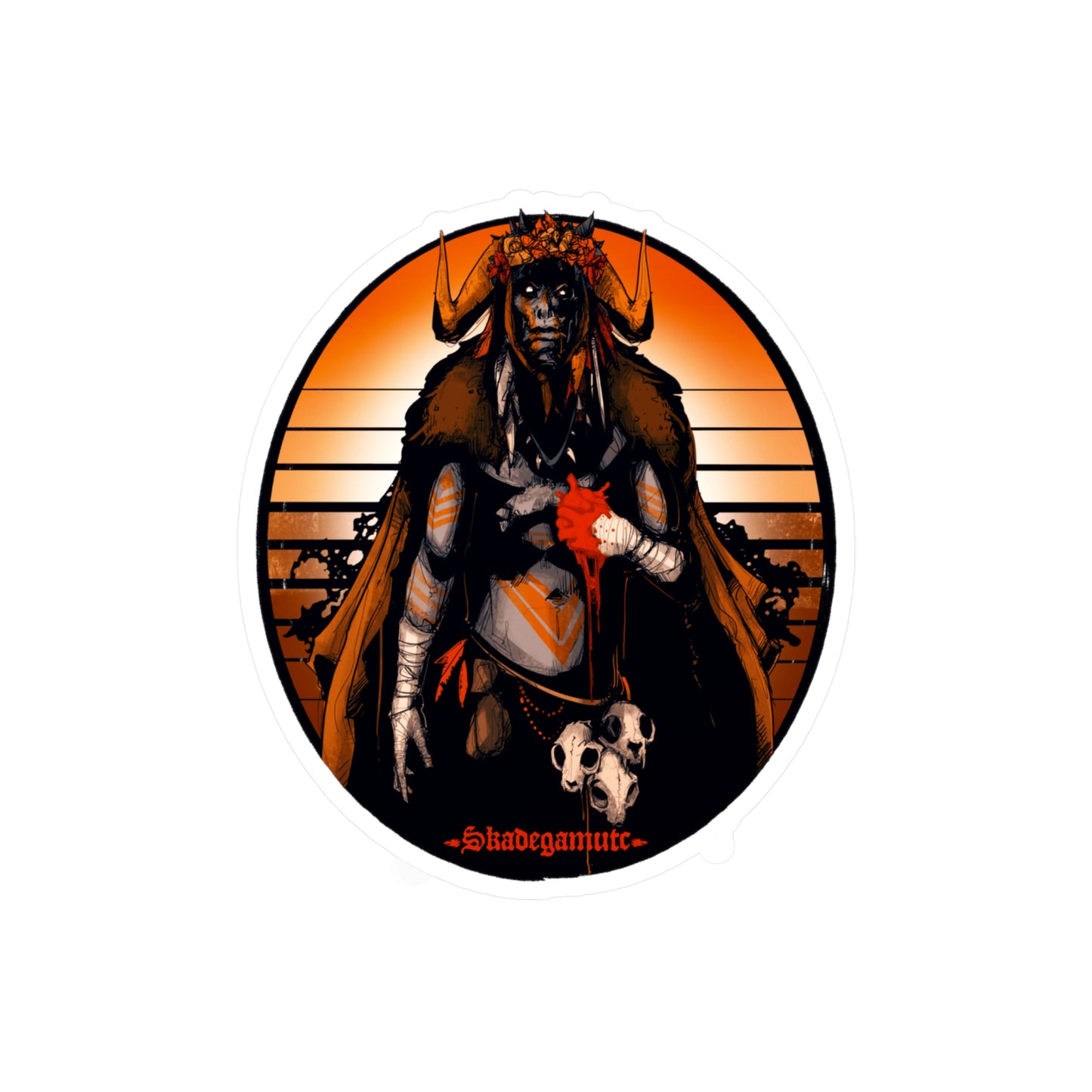 Skadegamutc Kiss-Cut Vinyl Decal