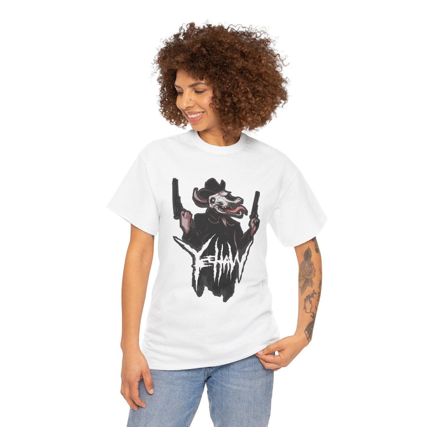 Cowboy Metal Unisex Heavy Cotton Tee