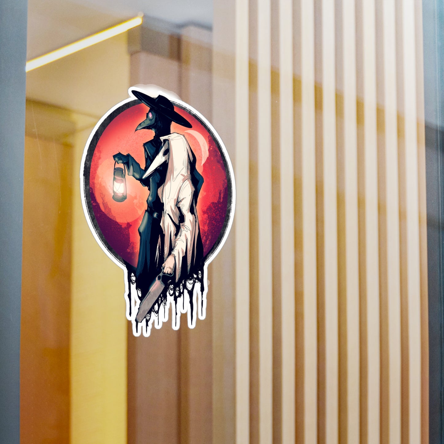 The Doctor & The Nurse Kiss-Cut Vinyl Decal