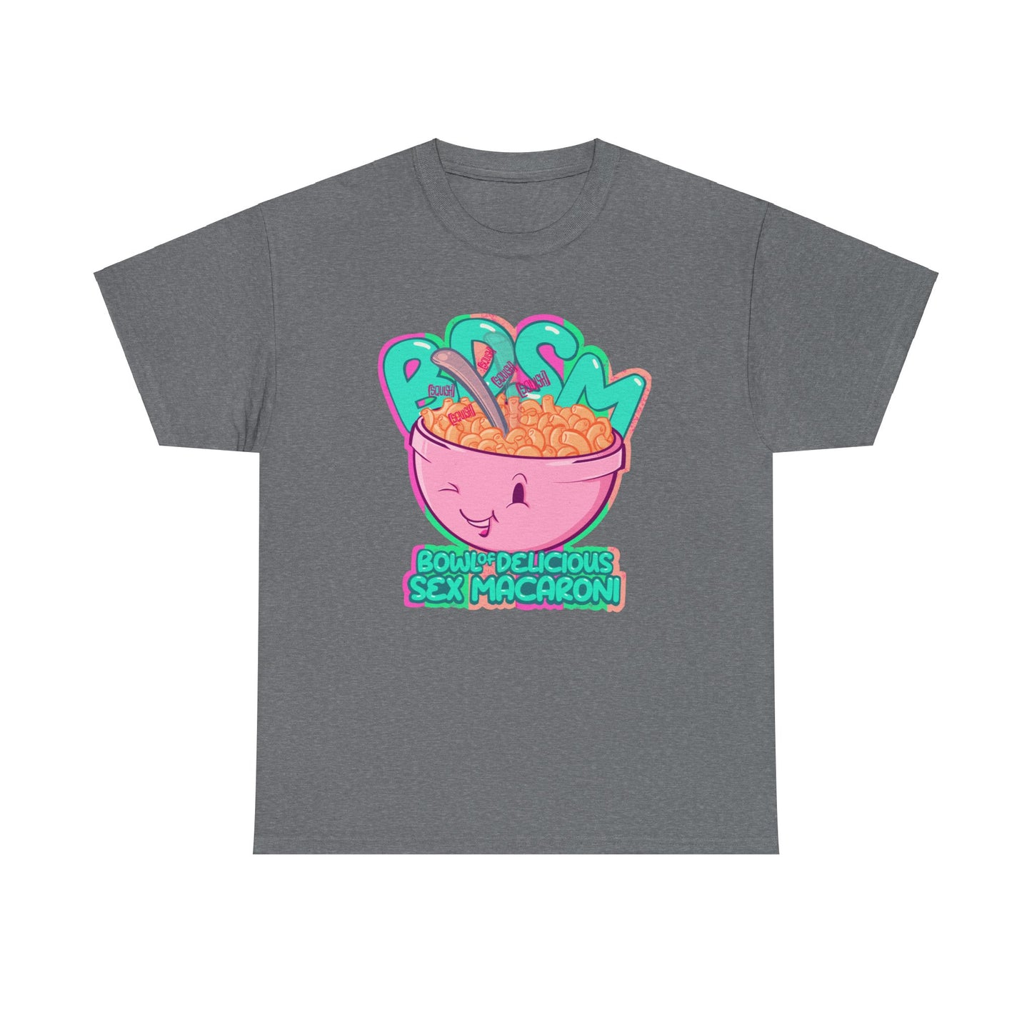 Bowl of Delicious Sex Macaroni Unisex Heavy Cotton Tee