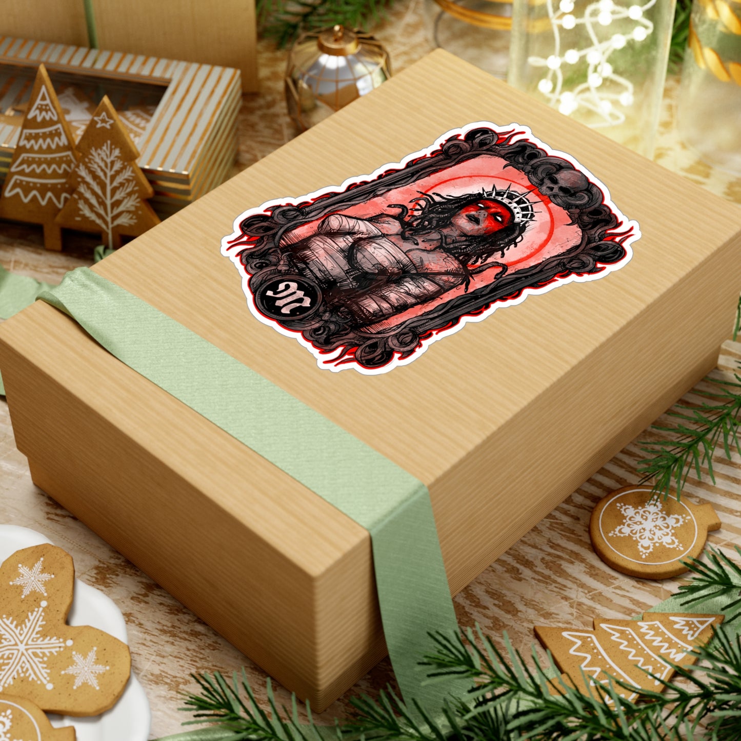 Queen Medusa Kiss-Cut Vinyl Decal