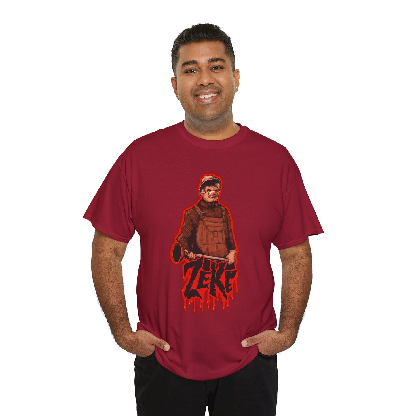 Zeke The Plumber Unisex Heavy Cotton Tee