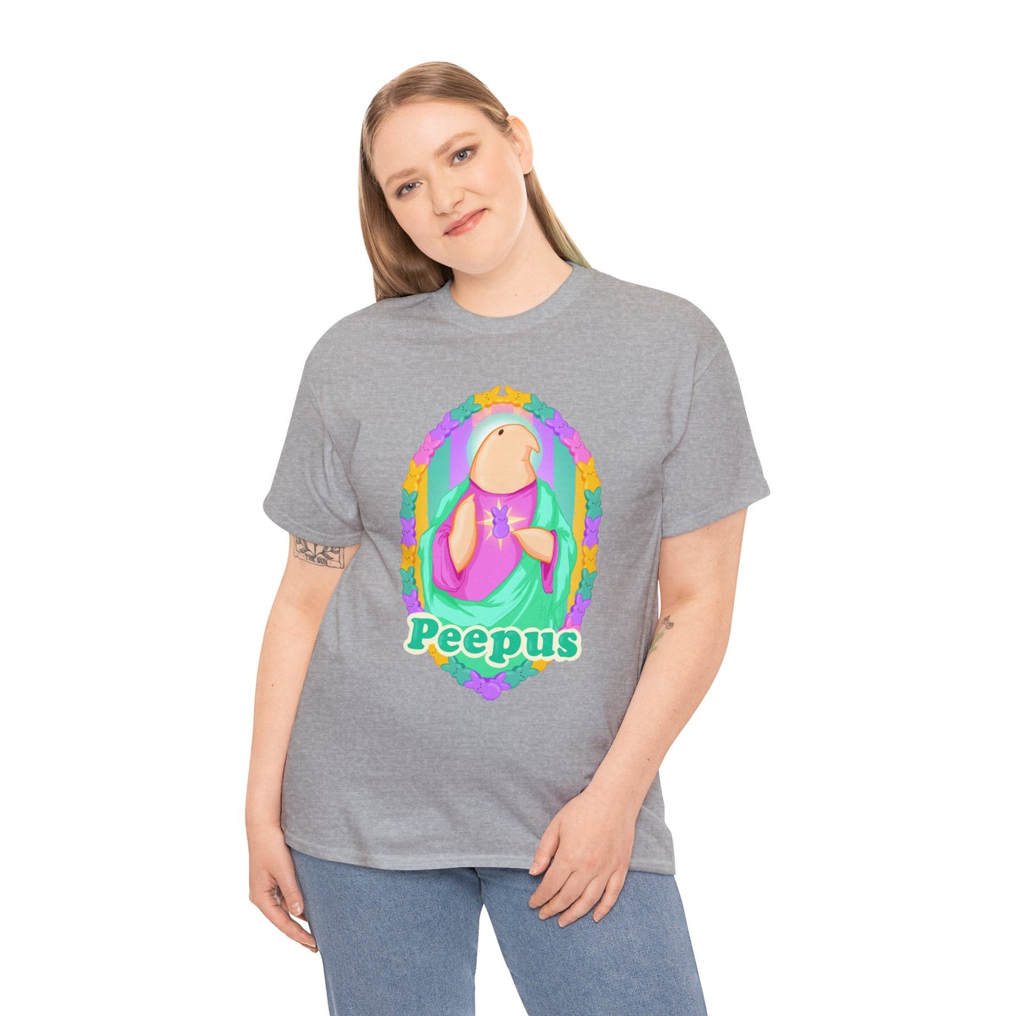 Peepus Unisex Heavy Cotton Tee