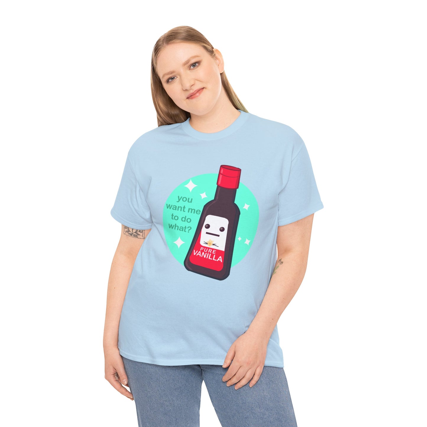 Vanilla Unisex Heavy Cotton Tee