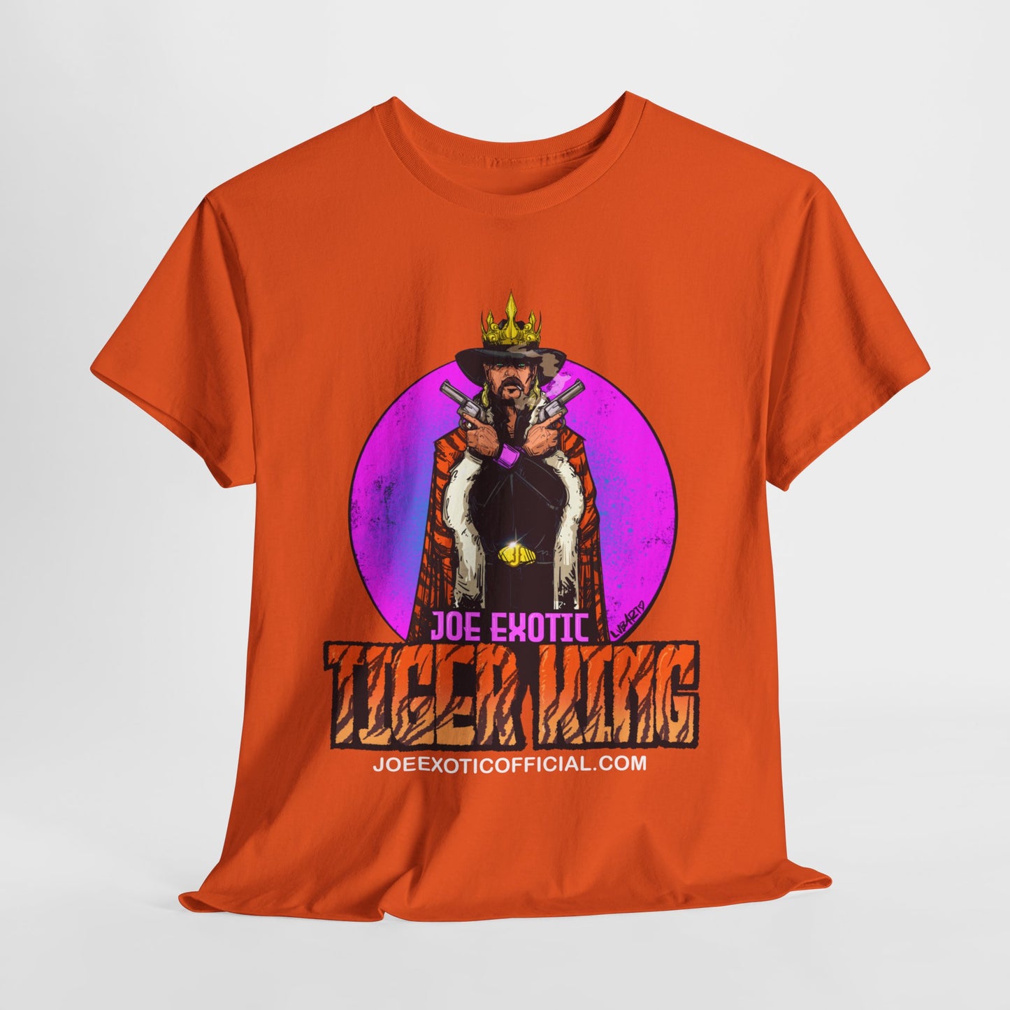 Joe Exotic X LVB Offical Colab Unisex Heavy Cotton Tee