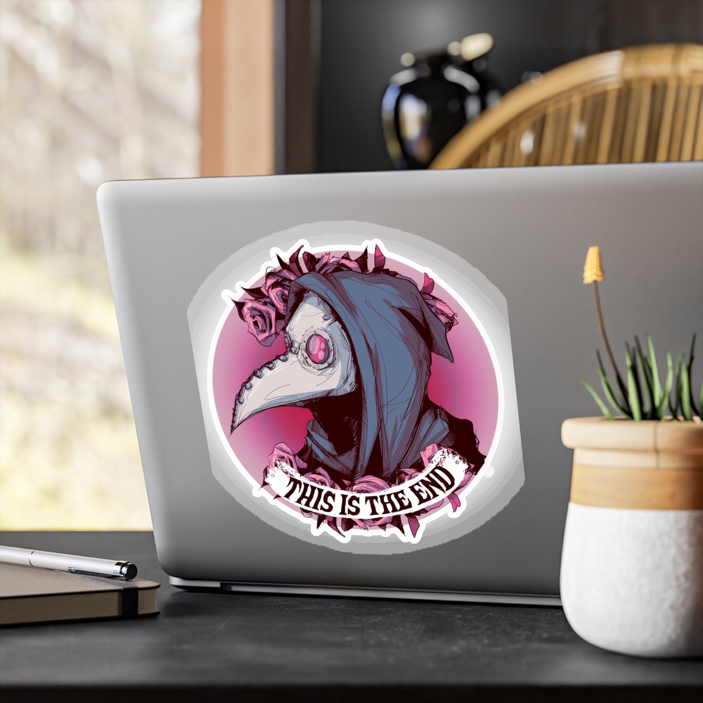 This Is The End Kiss-Cut Vinyl Decal