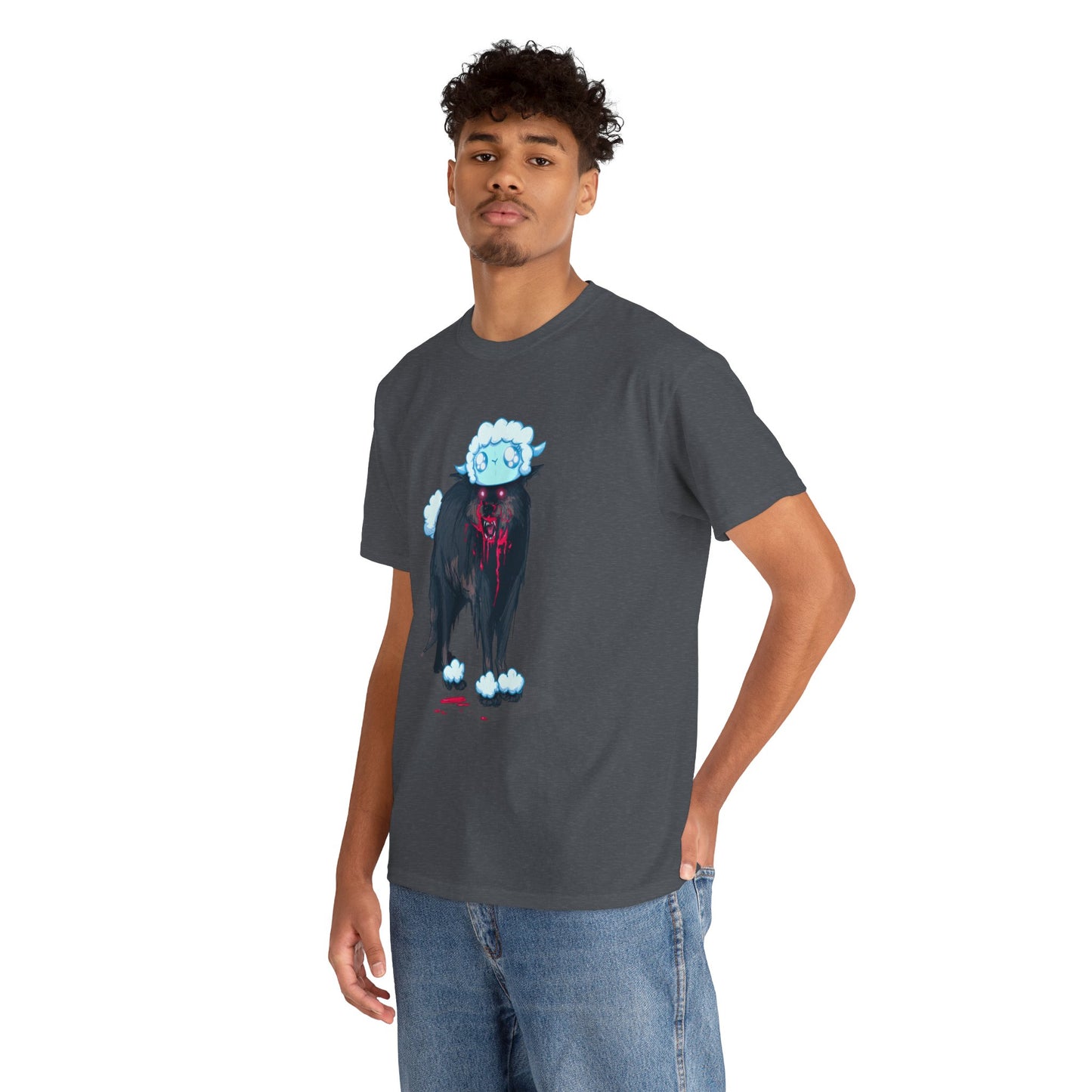 Wolf In Sheep's Clothing Unisex Heavy Cotton Tee