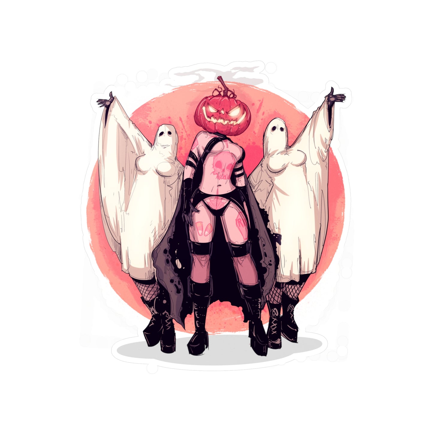 Return Of The Pumpkin Queen Kiss-Cut Vinyl Decal