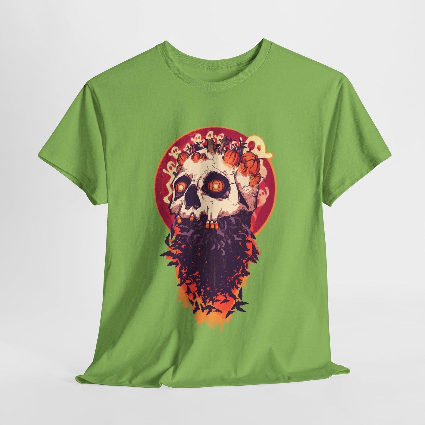Elemental Skull Special Edition Halloween Unisex Heavy Cotton Tee