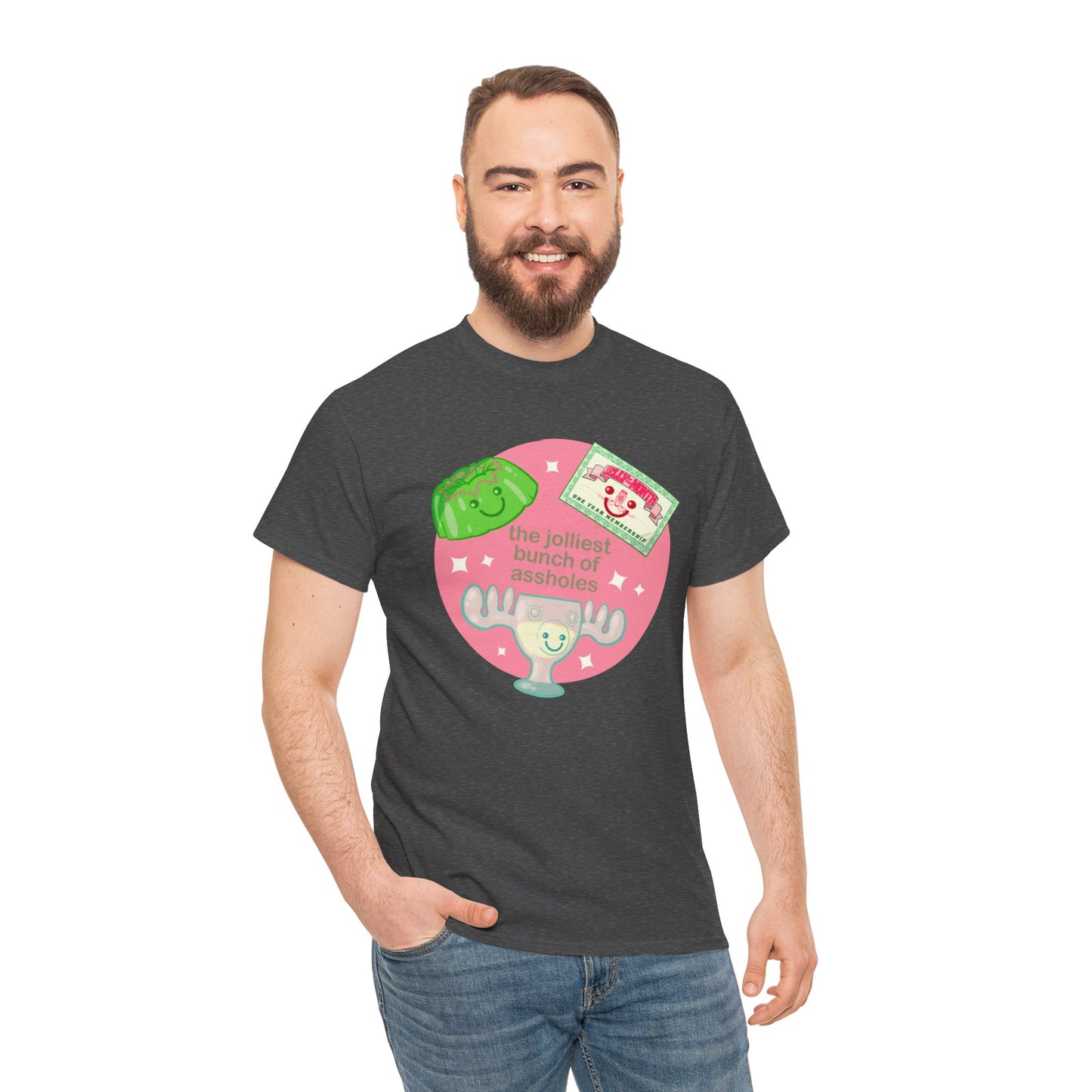 The Jolliest Bunch Of Assholes Unisex Heavy Cotton Tee
