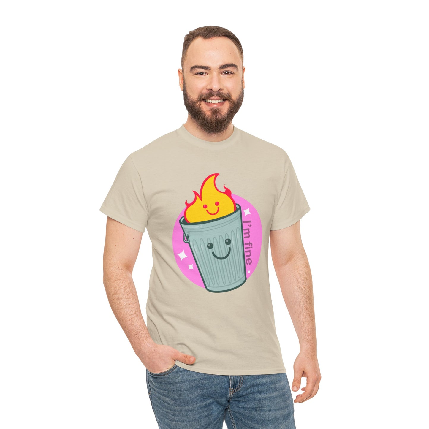 Trash Fire Unisex Heavy Cotton Tee