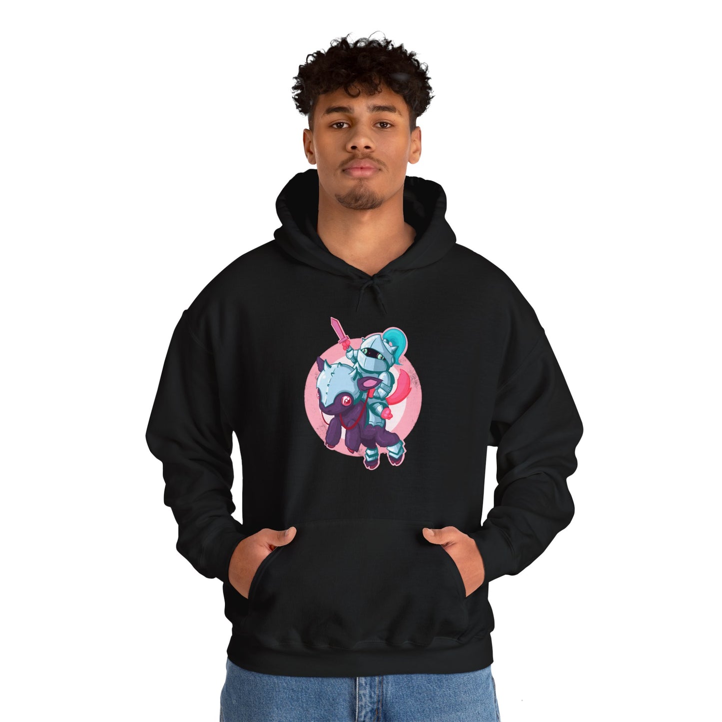 Knight In Shining Armor Unisex Heavy Blend Hooded Sweatshirt