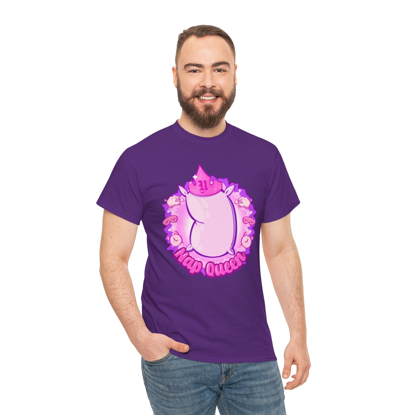 Nap Queen Unisex Heavy Cotton Tee