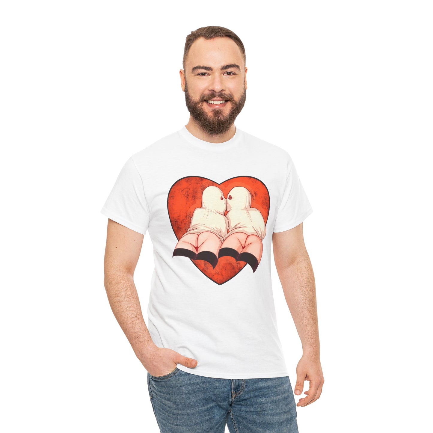 Ghost Love Unisex Heavy Cotton Tee