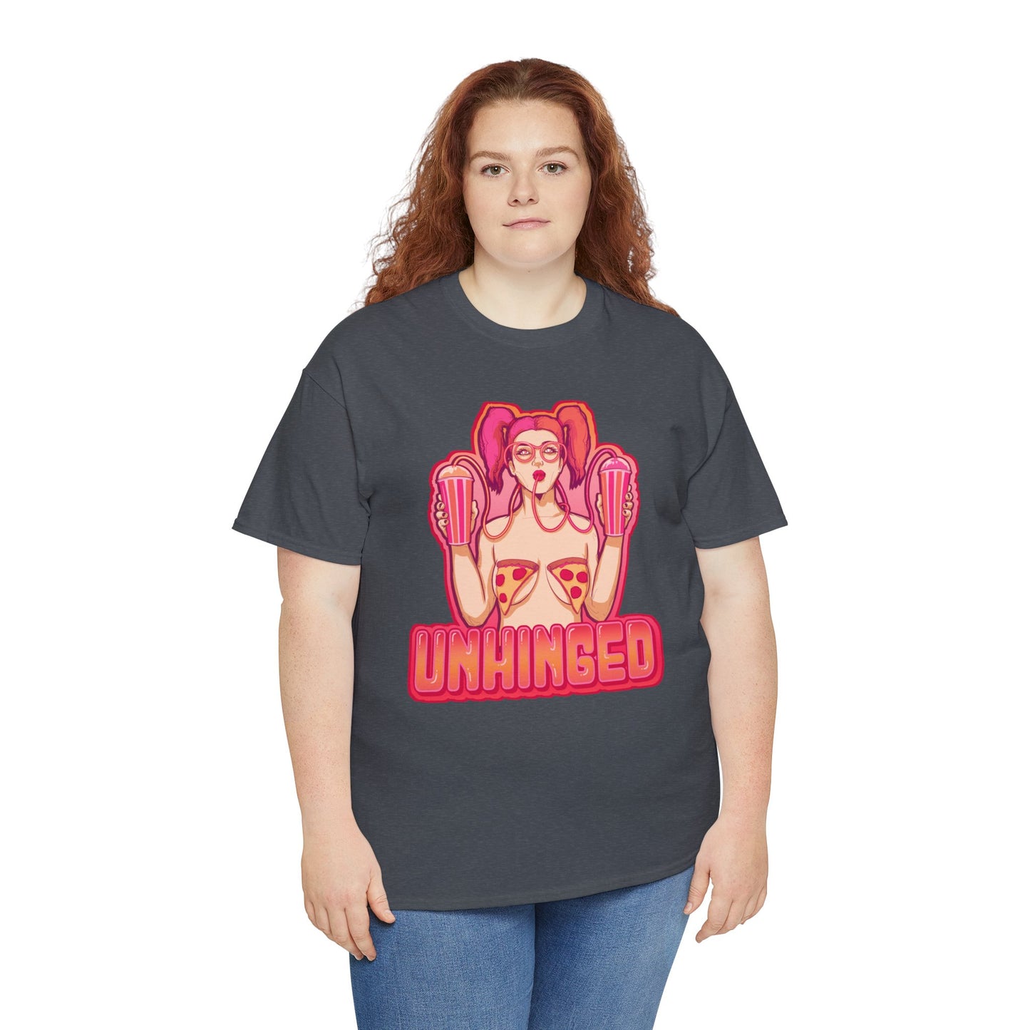 Unhinged Unisex Heavy Cotton Tee