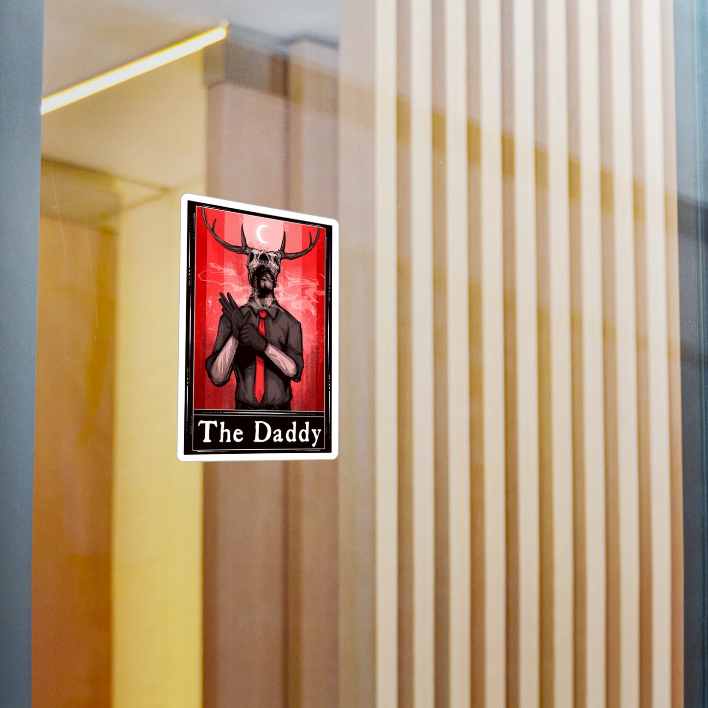 The Daddy Tarot Kiss-Cut Vinyl Decal