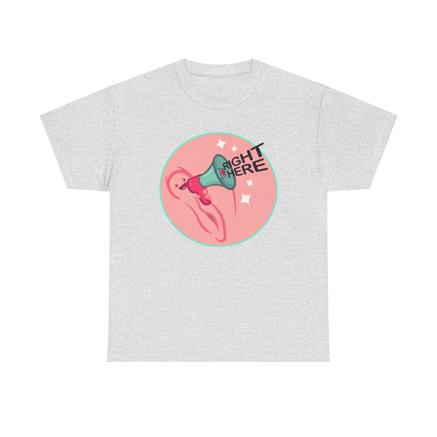 Right Here Unisex Heavy Cotton Tee