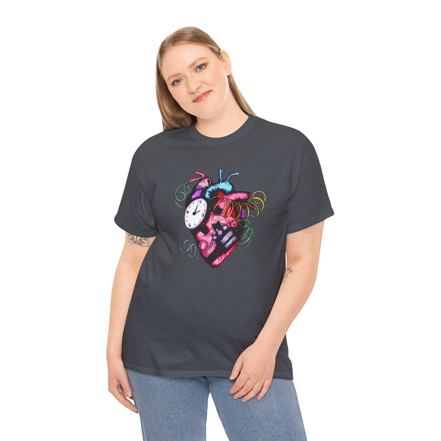 Heart Grenade Unisex Heavy Cotton Tee