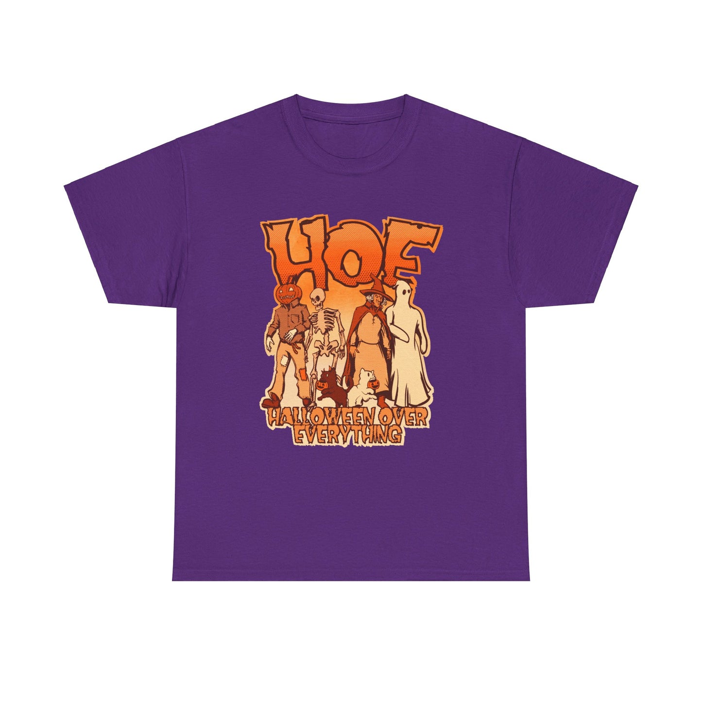 Halloween Over Everything Unisex Heavy Cotton Tee