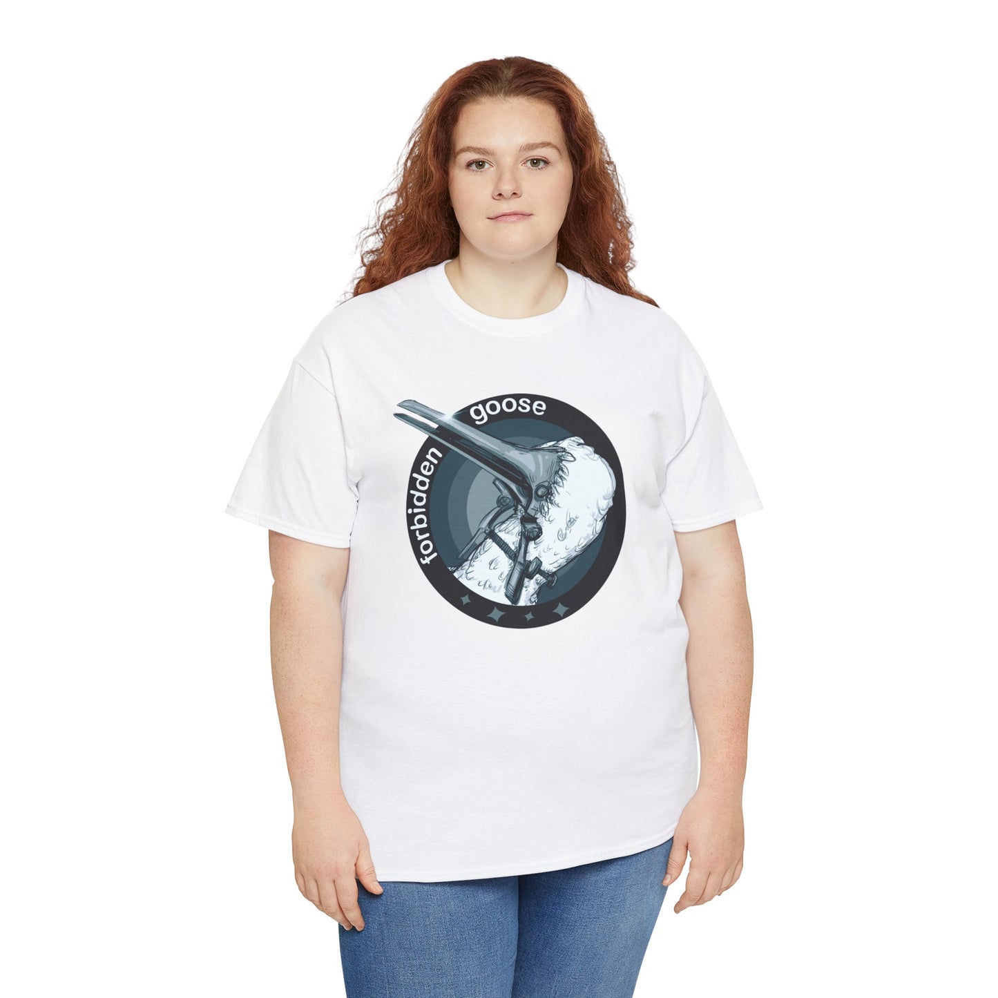 Forbidden Goose Unisex Heavy Cotton Tee