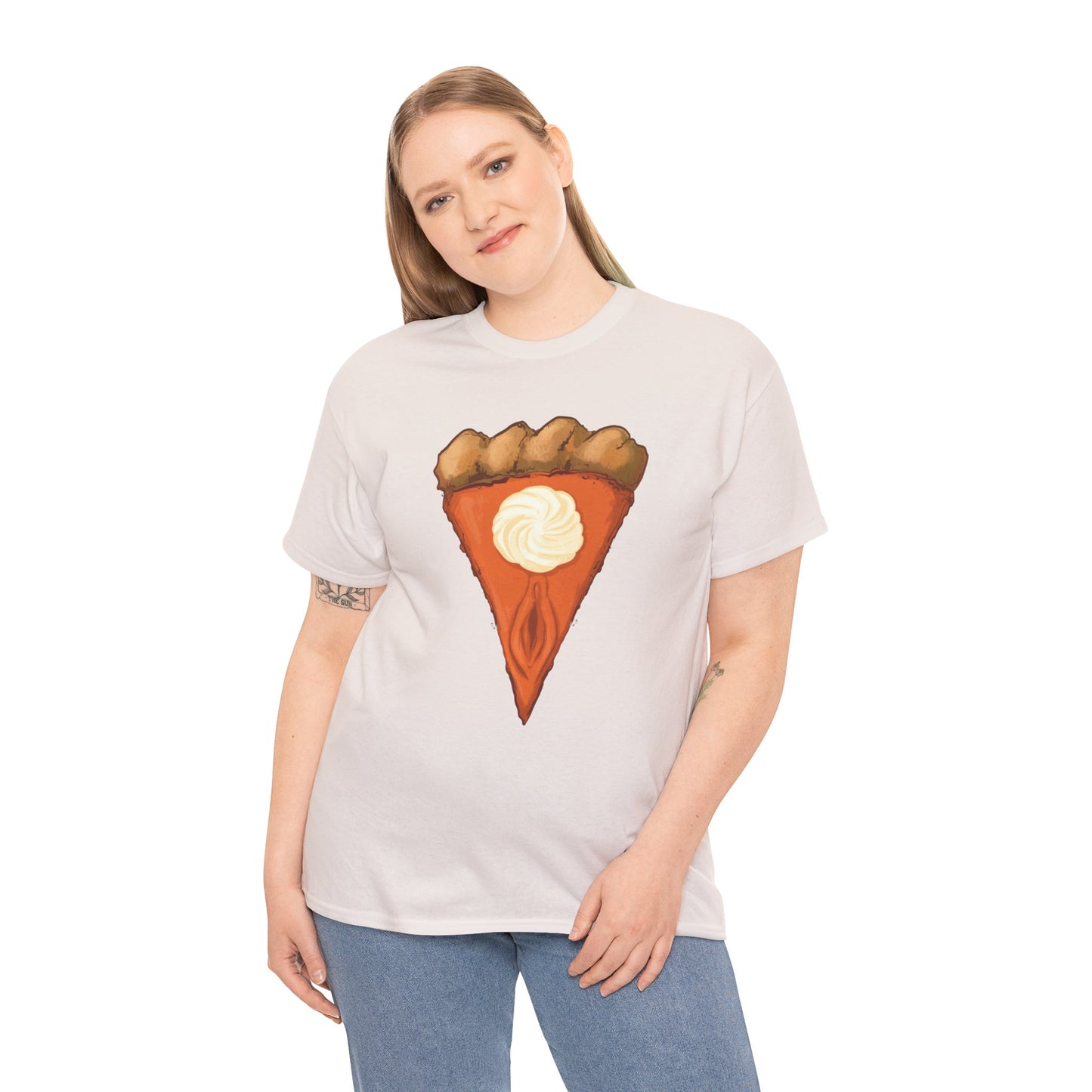 Pumpkin Pie Unisex Heavy Cotton Tee