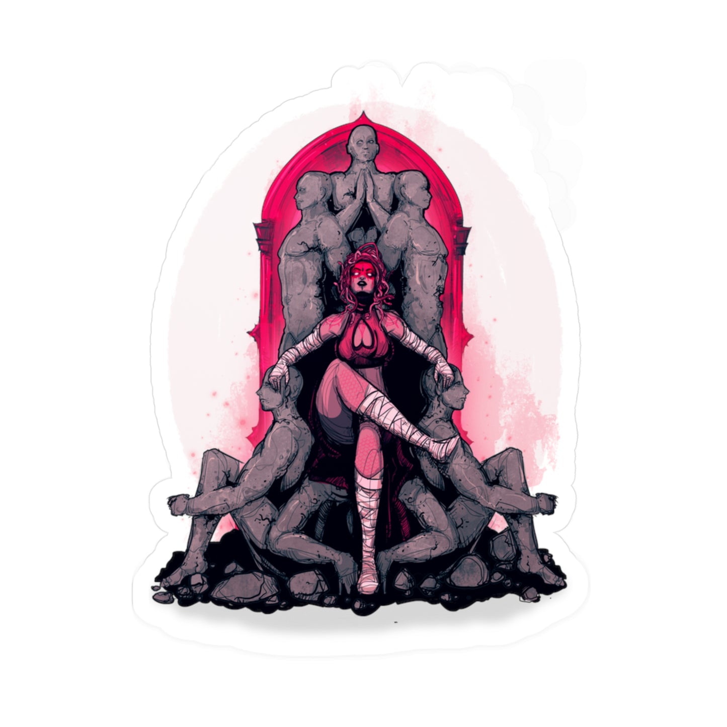 Medusa Kiss-Cut Vinyl Decal