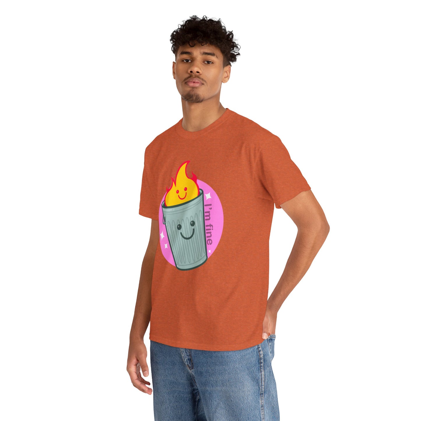 Trash Fire Unisex Heavy Cotton Tee