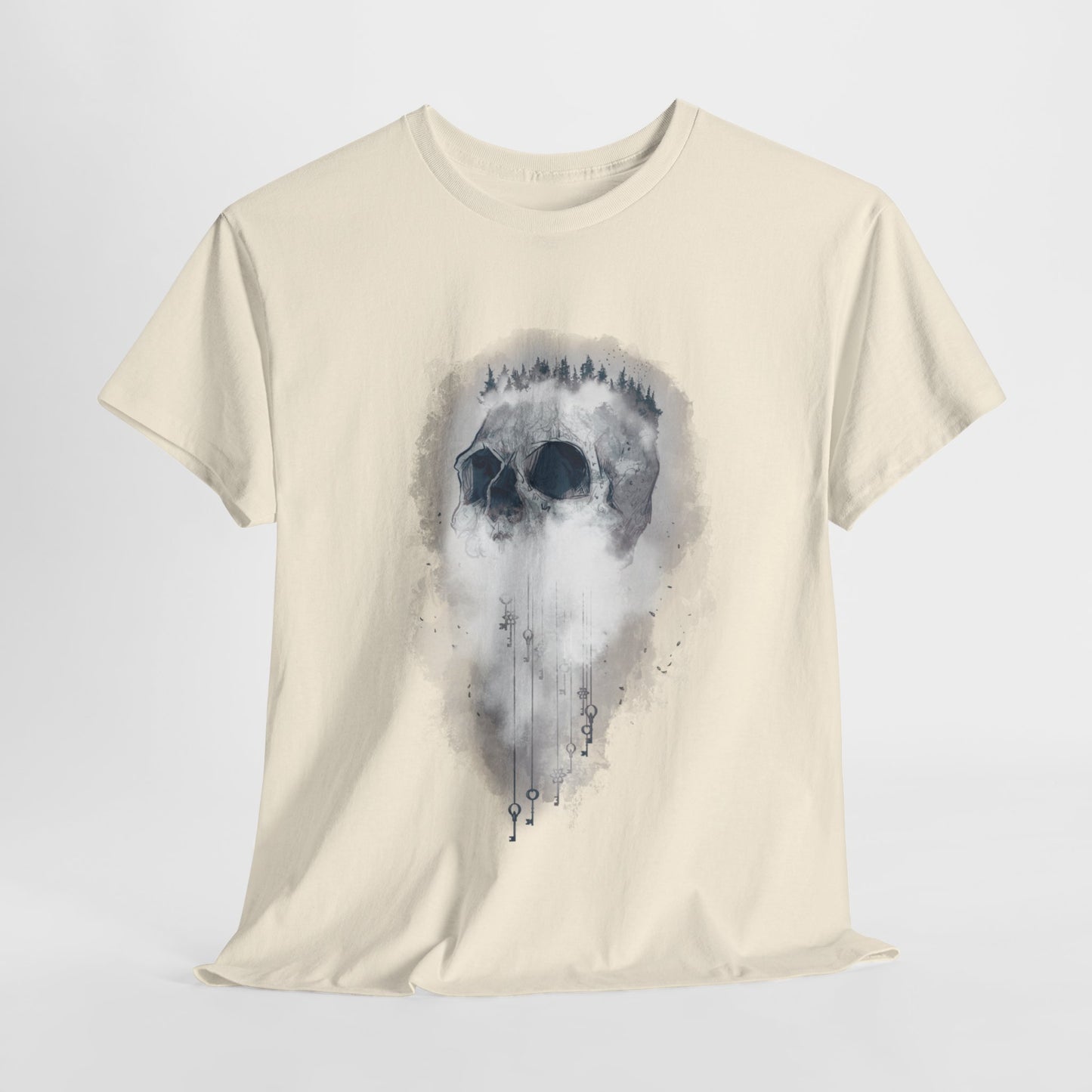 Elemental Skull Air Unisex Heavy Cotton Tee