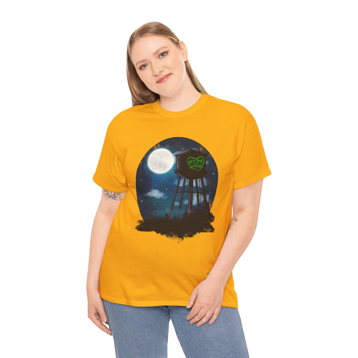 Billy Bob Loves Charlene Unisex Heavy Cotton Tee