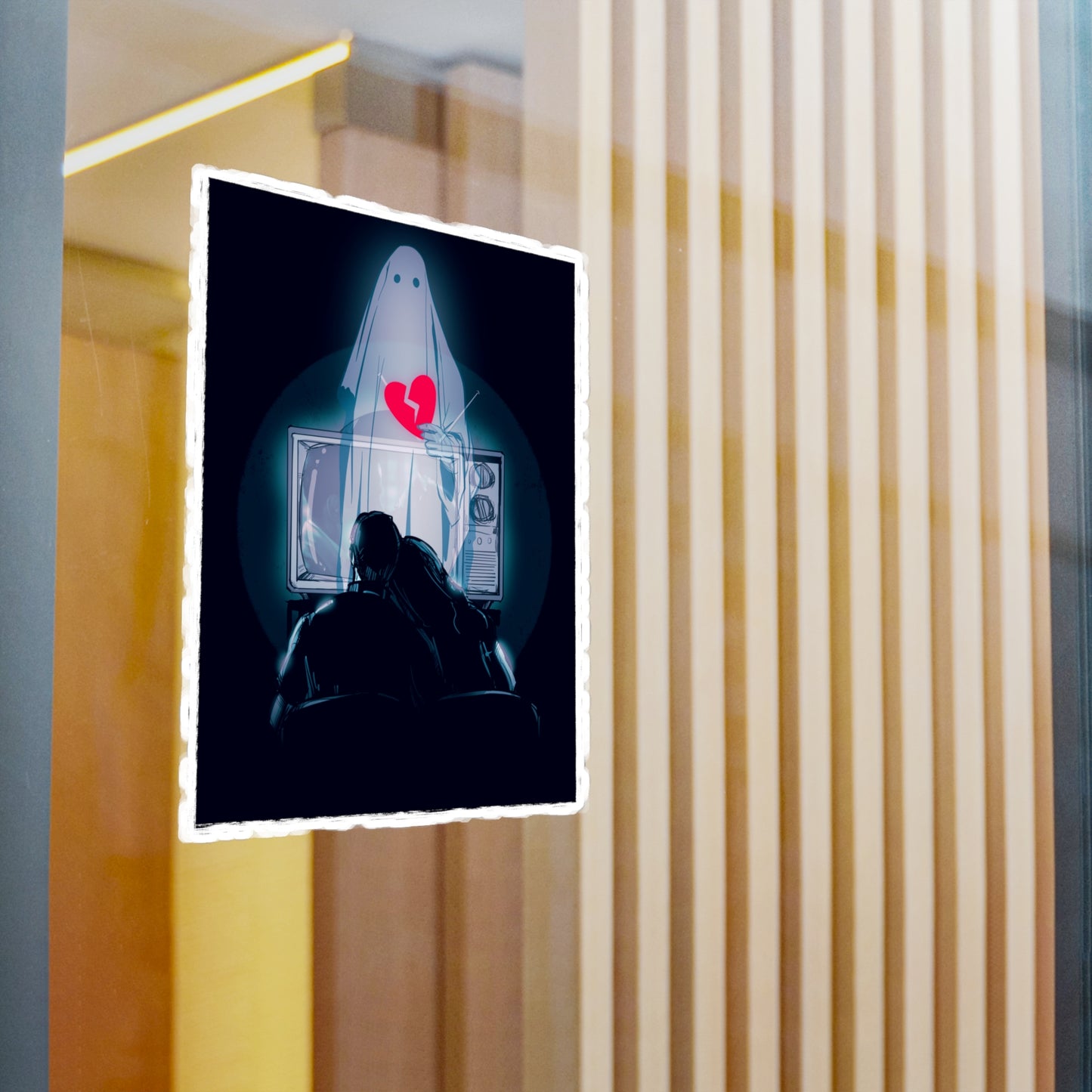 Lost Love Kiss-Cut Vinyl Decal