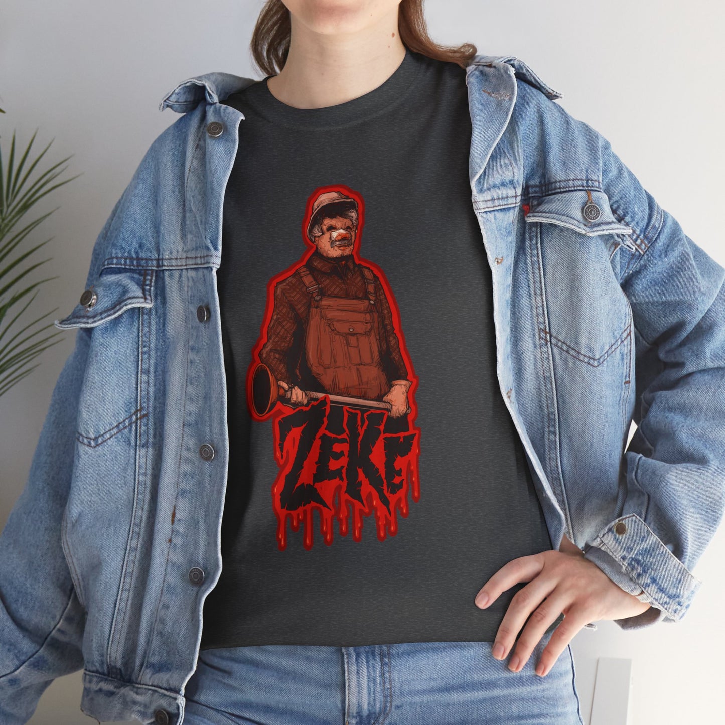 Zeke The Plumber Unisex Heavy Cotton Tee