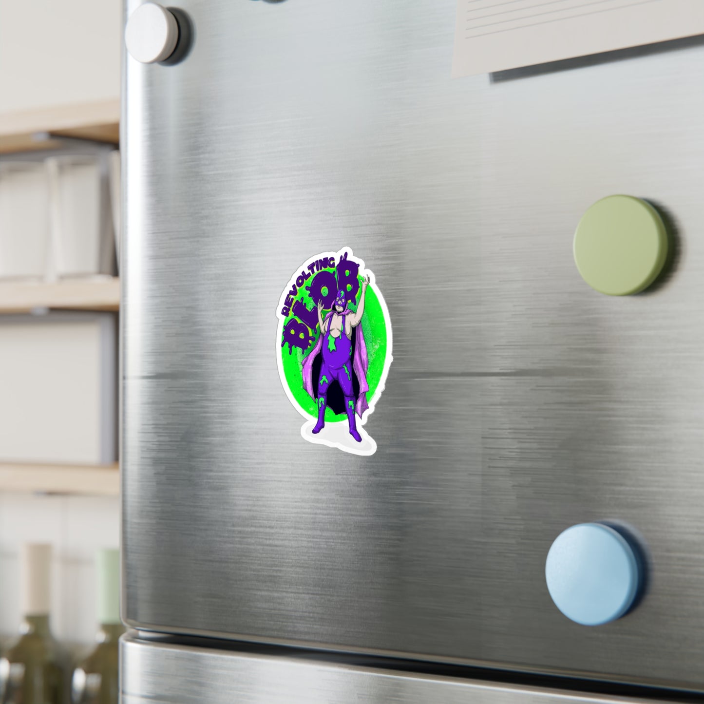 Revolting Blob Kiss-Cut Vinyl Decal