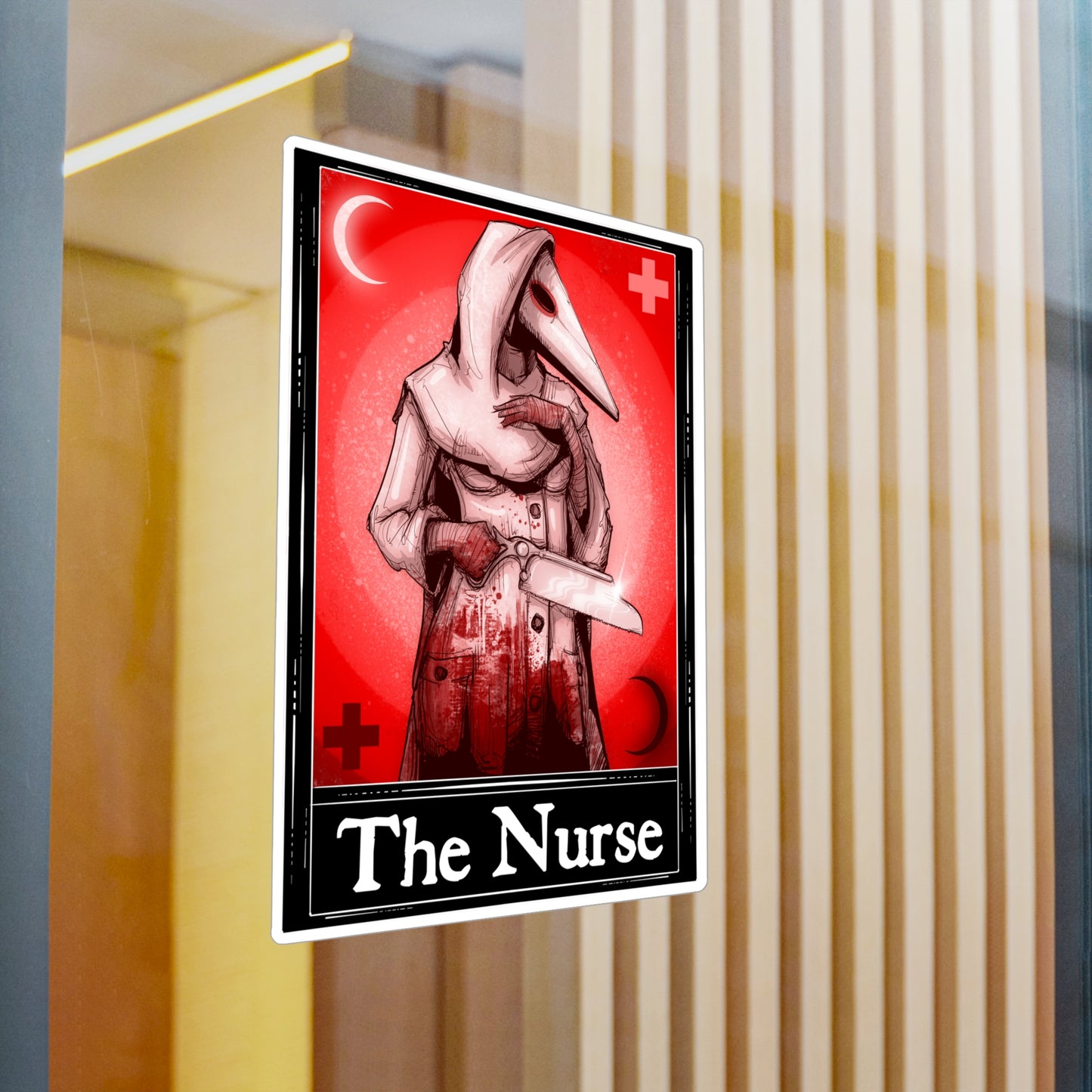 The Nurse Tarot Kiss-Cut Vinyl Decal