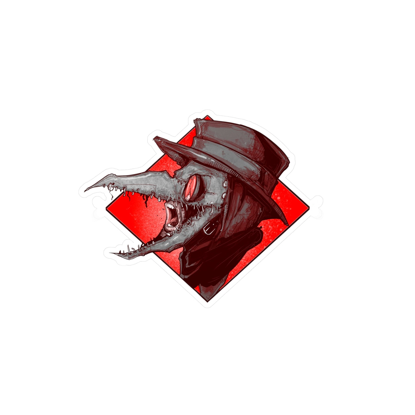 Sick and Tired Kiss-Cut Vinyl Decal