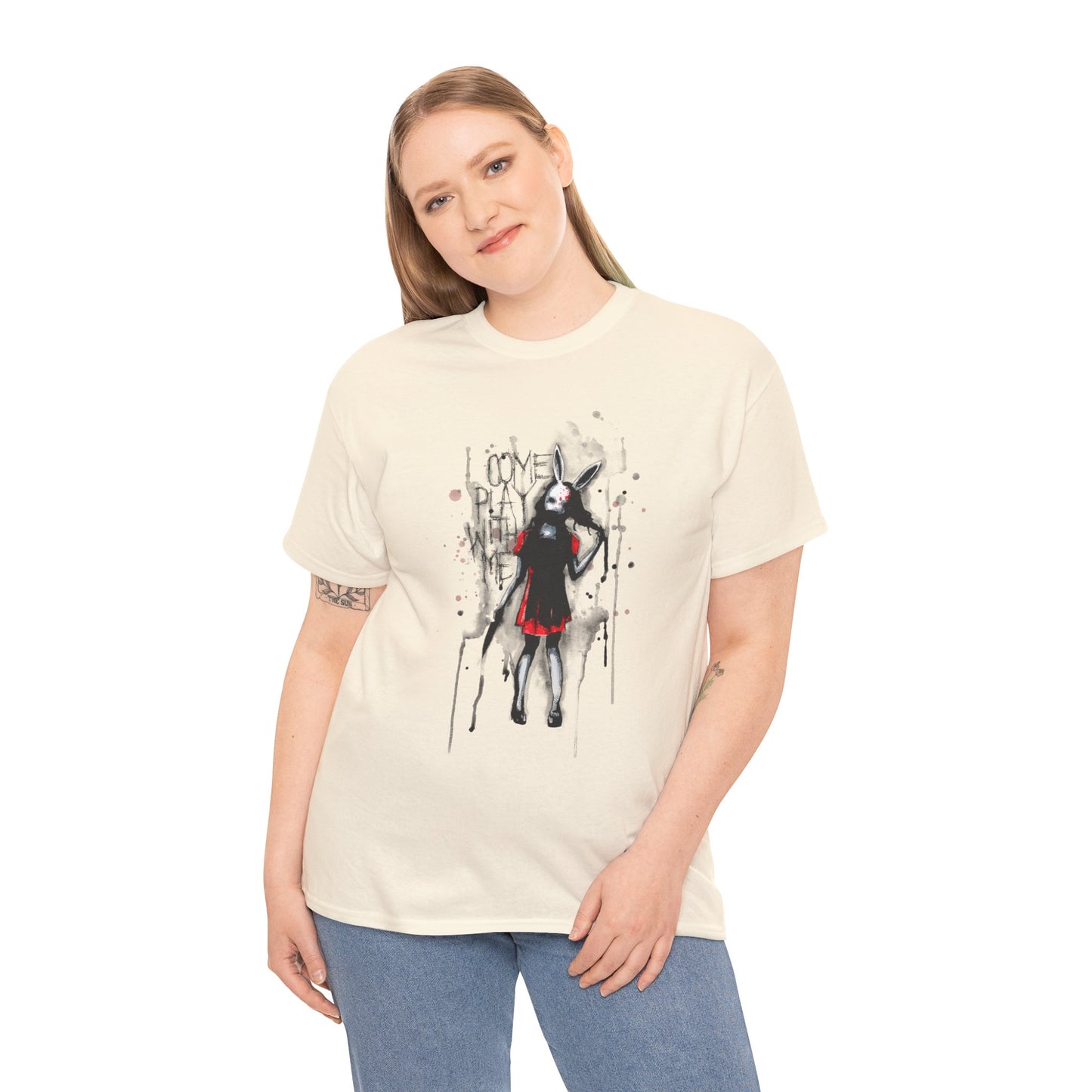 Come Play With Me Unisex Heavy Cotton Tee
