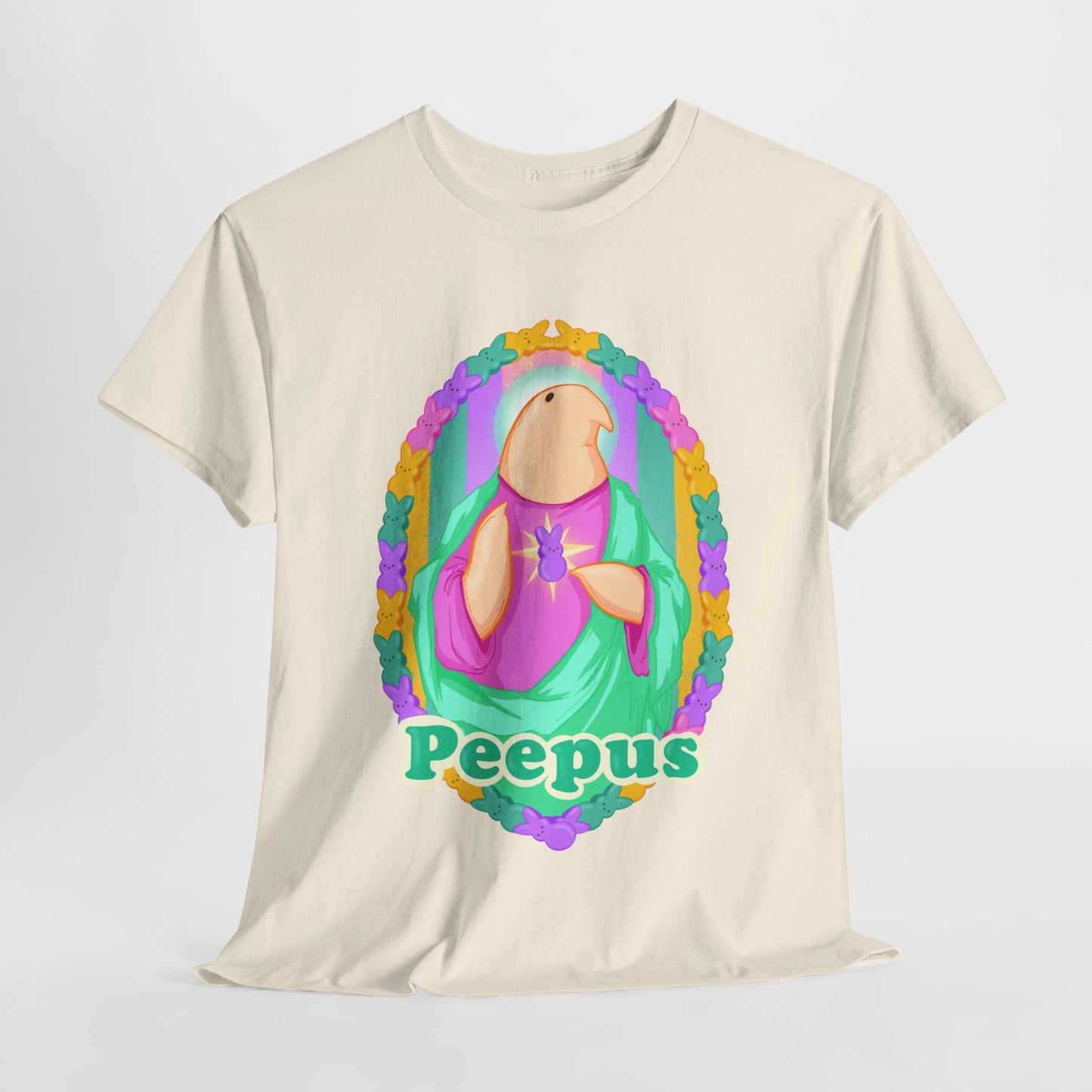 Peepus Unisex Heavy Cotton Tee