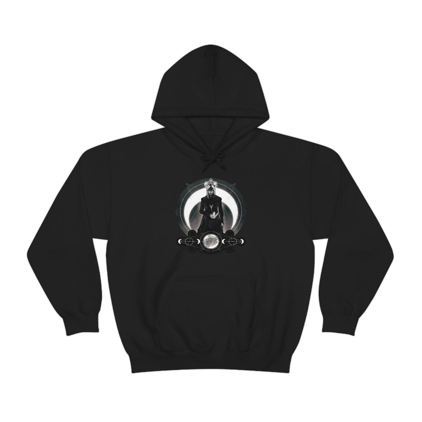 Moon Goddess Unisex Heavy Blend Hooded Sweatshirt