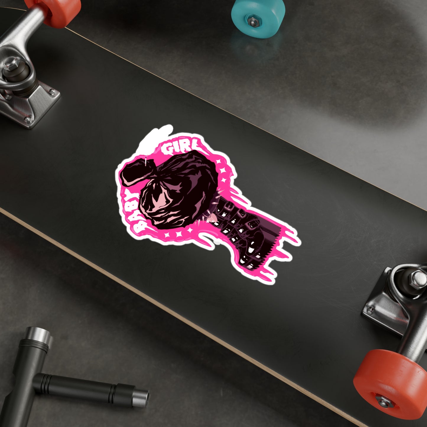 Trash Baby Kiss-Cut Vinyl Decal