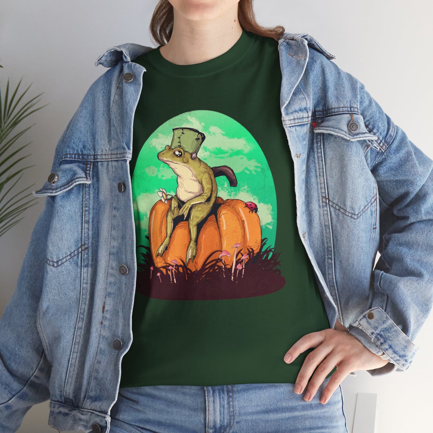 Frogenstein Unisex Heavy Cotton Tee