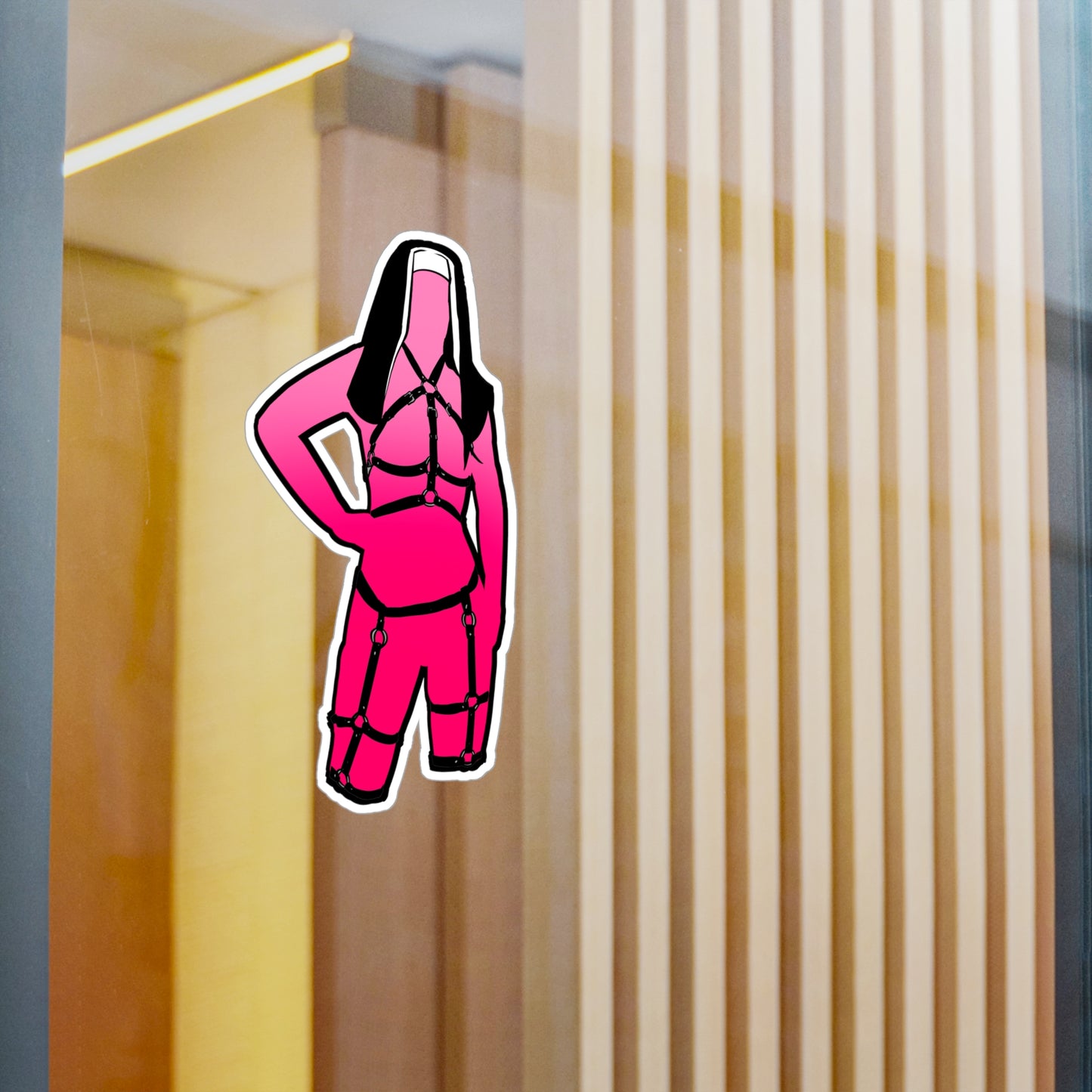 Fun Nun Kiss-Cut Vinyl Decal