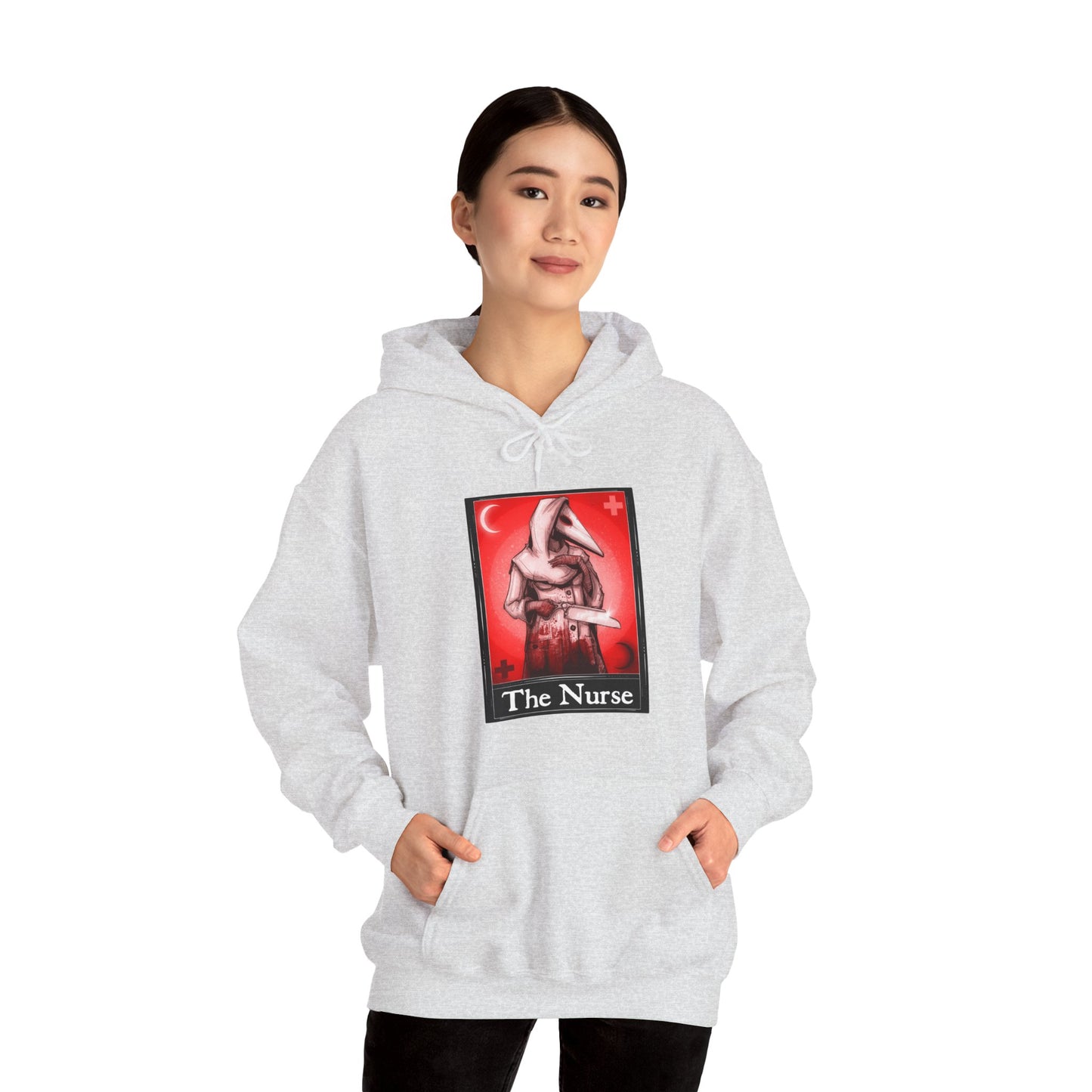 The Nurse Tarot Unisex Heavy Blend Hooded Sweatshirt