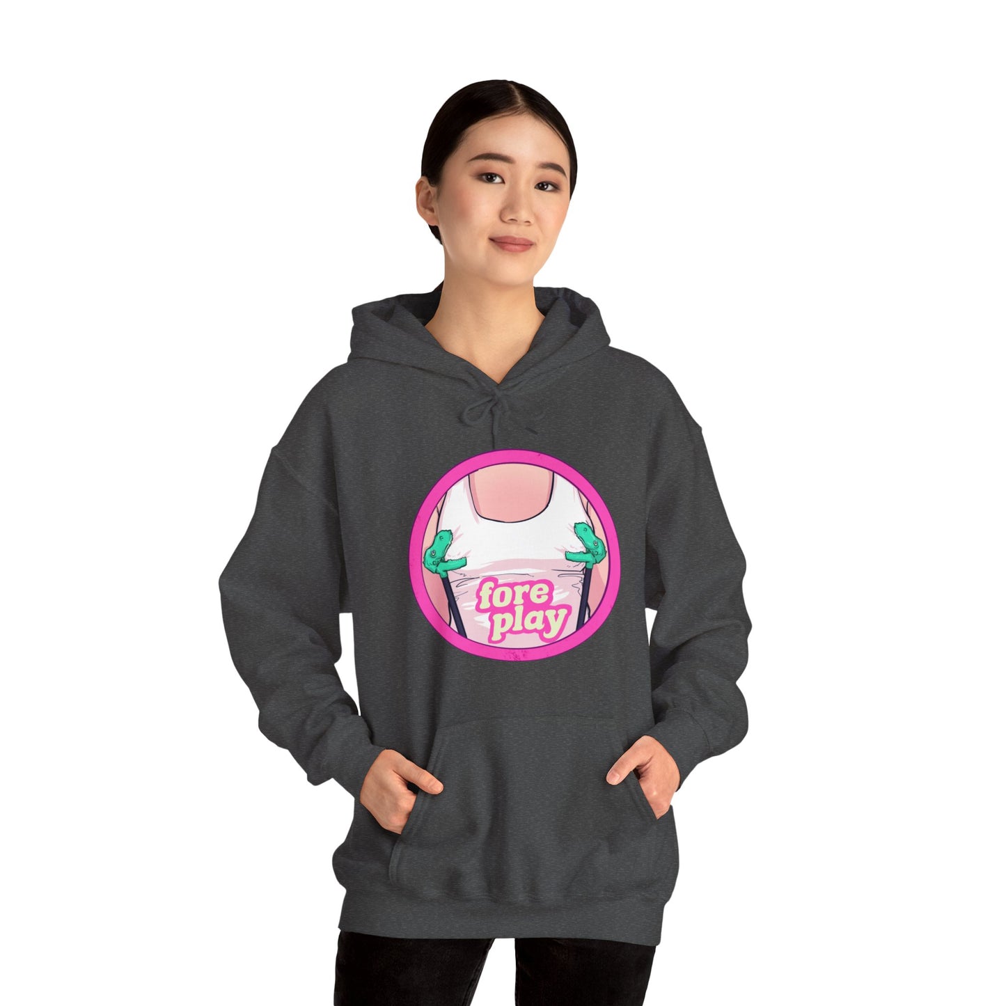 Foreplay 1 Unisex Heavy Blend Hooded Sweatshirt